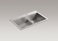Kohler 3839-1-NA Smart Divide(R) Offset Sink