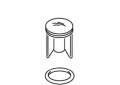 Kohler® 21318-SN Tub Drain Stopper Assembly, Vibrant® Polished Nickel