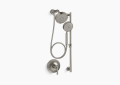 Kohler K-22181-BN Purist(R) Showering Kit, 2.5 GPM - Vibrant Brushed Nickel