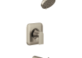 Moen® T2473EPBN Tub/Shower Trim, 2 gpm Shower, Brushed Nickel