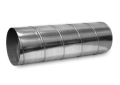 Southwark SP10626 Spiral Pipe, 6 in Dia x 10 ft L, Steel, Galvanized, 26 ga