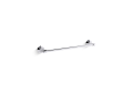 Kohler® 27060-CP Occasion Accessories Towel Bar, 18 in L Bar, 2-5/16 in OAH x 3-1/2 in OAD, Zinc
