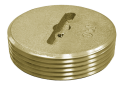 IPS 69284 3 inch Brass Slotted Cleanout Plug