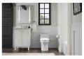 Kohler® 10349-96 Heated Toilet Seat, PureWarmth™, Elongated Bowl, Closed Front, Plastic, Biscuit