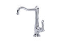 ROHL A3650/6.5LMAPC-2 Cinquanta Single Hole Column Spout Bar & Food Prep Faucet - Polished Chrome