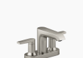 Kohler K-97094-4-BN Hint(R) Centerset Bathroom Sink Faucet, 1.2 GPM - Vibrant Brushed Nickel
