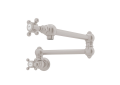 ROHL A1451XMSTN-2 Wall Mount Swing Arm Pot Filler - Satin Nickel