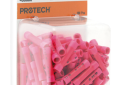 Ruud 455038 Package of 100 Insulated Butt Connectors for 22 Through 18 Gauge Wire - Red