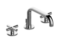 Graff G-6710-C17B-BNi Bathroom Terra Widespread Lavatory Faucet - Brushed Nickel