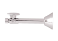 Mountain Plumbing Products MT317-NL/ULB MT317-NL Oval Handle, 1/4 in Nominal, Compression End Style, Unlacquered Brass