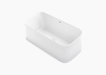 Kohler K-8334-0 Imperator(R) 65-3/4" x 31" Freestanding Bath with Center Toe-Tap Drain - White