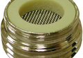 Jones Stephens A01041 No Lead Male or Female by 3/4 inch Hose Adapter - Polished Chrome