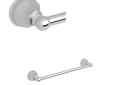 Rohl® A6886/18APC Palladian Transitional Towel Bar, 18 in L Bar, Brass