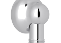 Perrin & Rowe V00022APC Rohl Cross Collection Handshower Outlet Mount Riser Pair, Chrome, Import