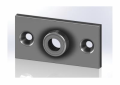 Empire 41ASSI0038 Bolt Thread Hanger Flange Plate, Stainless Steel, Import