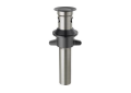 DELTA® RP101630BL Push-Pop Assembly With Overflow, For Use With Sink With Overflow, Metal, Import, Commercial/Residential