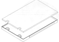 Ruud RXBD-CA Air Handler Horizontal Drain Pan