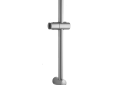 Jaclo® 3524-PN Contemporary/Modern Transitional Wall Bar With ABS Slider and End Post, 24 in L Bar, 25-1/2 in OAL x 3 in OAD, Brass, Polished Nickel, Domestic