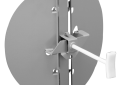 Hart and Cooley 3808 8" Steel Round Butterfly Damper - Golden Sand