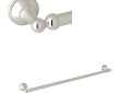 ROHL U.6641PN Georgian Era Wall Mount 25 1/2" Single Towel Bar - Polished Nickel