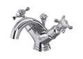 ROHL U.3626X-APC-2 Edwardian Single Hole Dual Handle Bathroom Faucet - Polished Chrome