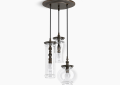 Kohler K-23341-PE03-BZL Damask(R) 12" Pendant - Oil-Rubbed Bronze