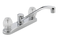 Peerless Faucets P220LF Two Handle Widespread Kitchen Faucet - Chrome