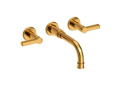 Newport Brass 3-3271-034 Wall Mount Lavatory Faucet - Aged Brass
