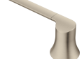 Moen® YB0224BN Towel Bar, Doux™, 24 in L Bar, 2.06 in OAD x 2-1/2 in OAH, Stainless Steel/Zinc, Brushed Nickel, Import