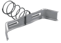 Moen® BR587 Installation Clamp, Donner, For Use With Screw Mounted Recessed Fixture, 304 Stainless Steel, Polished Chrome, Import