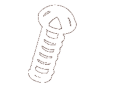 Kohler K-77539 10-24 X 1.375 Screw
