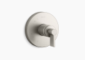 Kohler K-TS78015-4-BN Components(R) Rite-Temp(R) Shower Valve Trim with Lever Handle - Vibrant Brushed Nickel