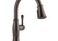 Delta 9197T-RB-DST Single Handle Pull-Down Kitchen Faucet with Touch2O(R) and ShieldSpray(R) Technologies - Venetian Bronze