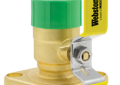Nibco H-91403WHV Webstone Isolator Uni-Flange Lead Free Brass 3/4 inch Heat Fusion Full Port Ball Valve Rotating Flange with Nuts and Bolts