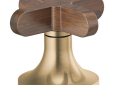 Brizo® HX5373-GLWD Odin® Two Low Cross Handle, For Use With Odin® Models 65375LF-LHP/65375LF-LHP-ECO Widespread Lavatory Faucets, Zinc, Luxe Gold, Import