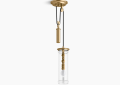 Kohler K-23340-PE01-BGL Damask(R) 4" Adjustable Pendant - Moderne Bushed Gold