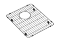 Elkay® CTXBG1214 Bottom Grid, Crosstown®, 11-7/8 in L x 14-3/8 in W x 1-1/4 in H, Polished Stainless Steel, Import
