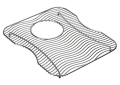 Elkay LKWOBG1316SS Stainless Steel 12-1/2" x 15" x 1" Bottom Grid