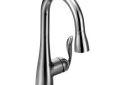 Moen® 5995 Pull-Down Bar Faucet, Arbor®, Polished Chrome, 1 Handle, 1.5 gpm