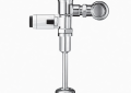 Sloan® Gem-2® 3072617 186 Single-Flush Sensor Exposed Flushometer, Battery, 1 gpf Flush Rate, 3/4 in IPS Inlet, 3/4 in Spud, 15 to 80 psi Pressure, Polished Chrome, Domestic