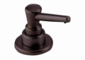 DELTA® RP1001RB Classic Soap/Lotion Dispenser, 13 oz Bottle Capacity, Deck Mount, Brass, Domestic
