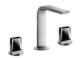 Fantini 2902N504SU Three-Hole Washbasin Mixer, Flat Spout - Chrome