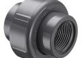 Spears® 8058-005 2000 Union, 1/2 in Nominal, FNPT End Style, SCH 80/XH, PVC, FKM O-Ring Seal, Domestic