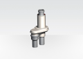 Centrotherm Eco Systems InnoFlue® ICTCR24 Twin Pipe/Concentric Reversible Adapter, Polypropylene L