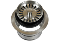 Mountain Plumbing Products MT202/MB Extended Flange Complete Stopper and Strainer Unit Waste Disposer Trim, Classic, 3-3/8 in, Matte Black, Import