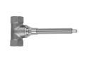 Jaclo® J-VC34 Contemporary/Modren Volume Control Valve, 3/4 in NPT Inlet x 3/4 in NPT Outlet, 60 psi Pressure, 22 gpm Flow Rate, Solid Brass Body, Domestic
