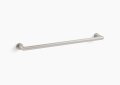 Kohler K-97882-BN Kumin(TM) 24" Towel Bar - Vibrant Brushed Nickel