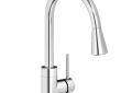 Elkay® LKAV3031CR Avado Kitchen Faucet, 1.8 gpm Flow Rate, Polished Chrome, 1 Handles, 1 Faucet Holes, Function: Aerated, Import, Residential