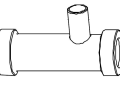 Viessmann 7439 034 1-1/4 inch Connection Nipple