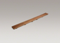 Kohler 9337-NA Groove (R) Teak Drain Cover 60" Receptor